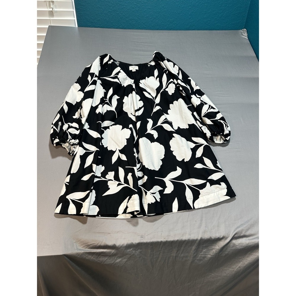 Classic Rose Poplin Long Sleeve Mini Dress Kate Spade New York x Target S - Picture 3 of 8